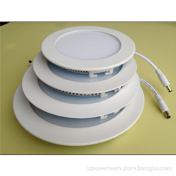 2014 90-100LM/W 4W-18W With CE/EMC Round LED Panel Light